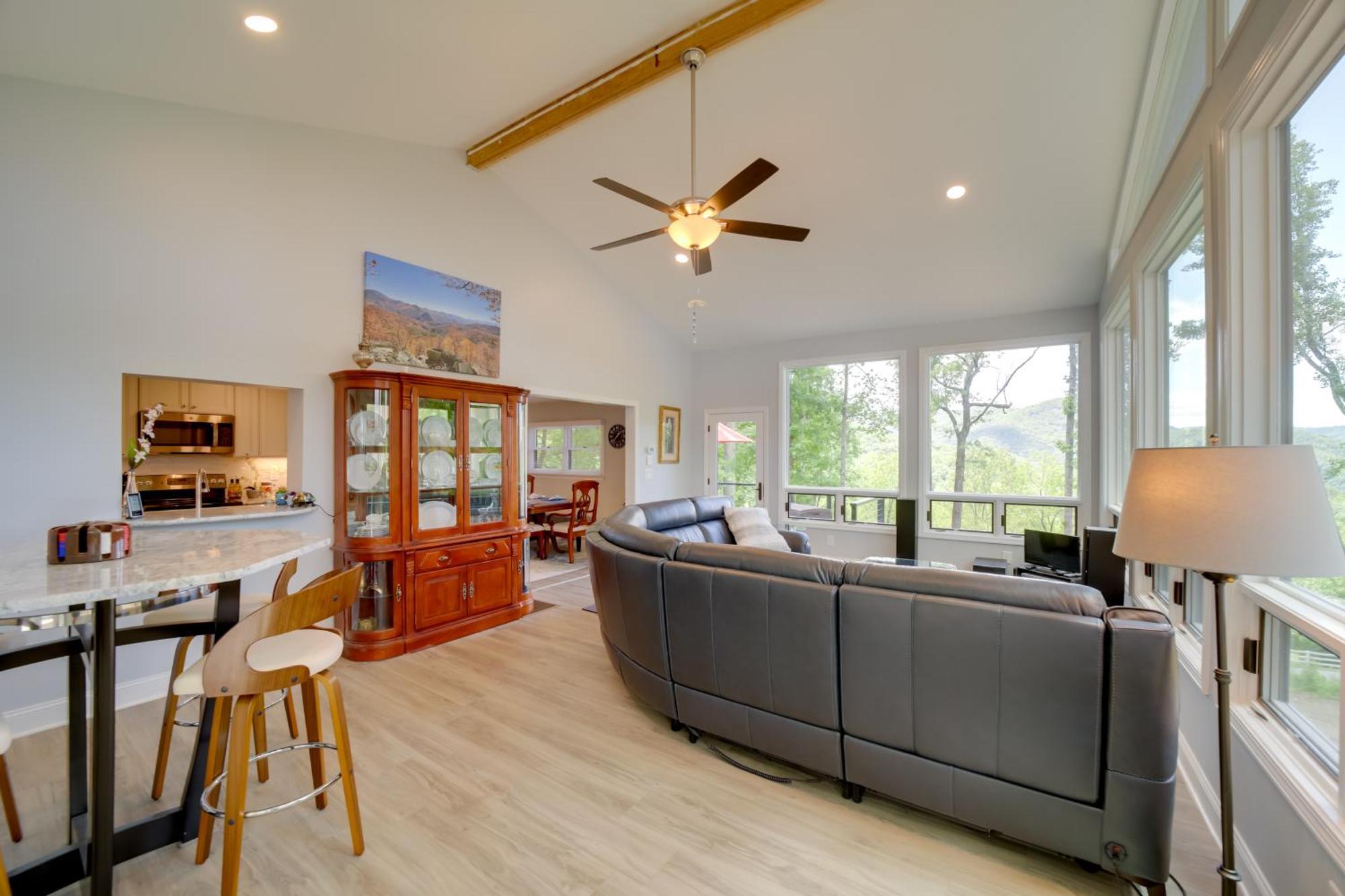 Villa Remote Smoky Mtn Escape With Views And Trail Access! Cullowhee Exterior foto