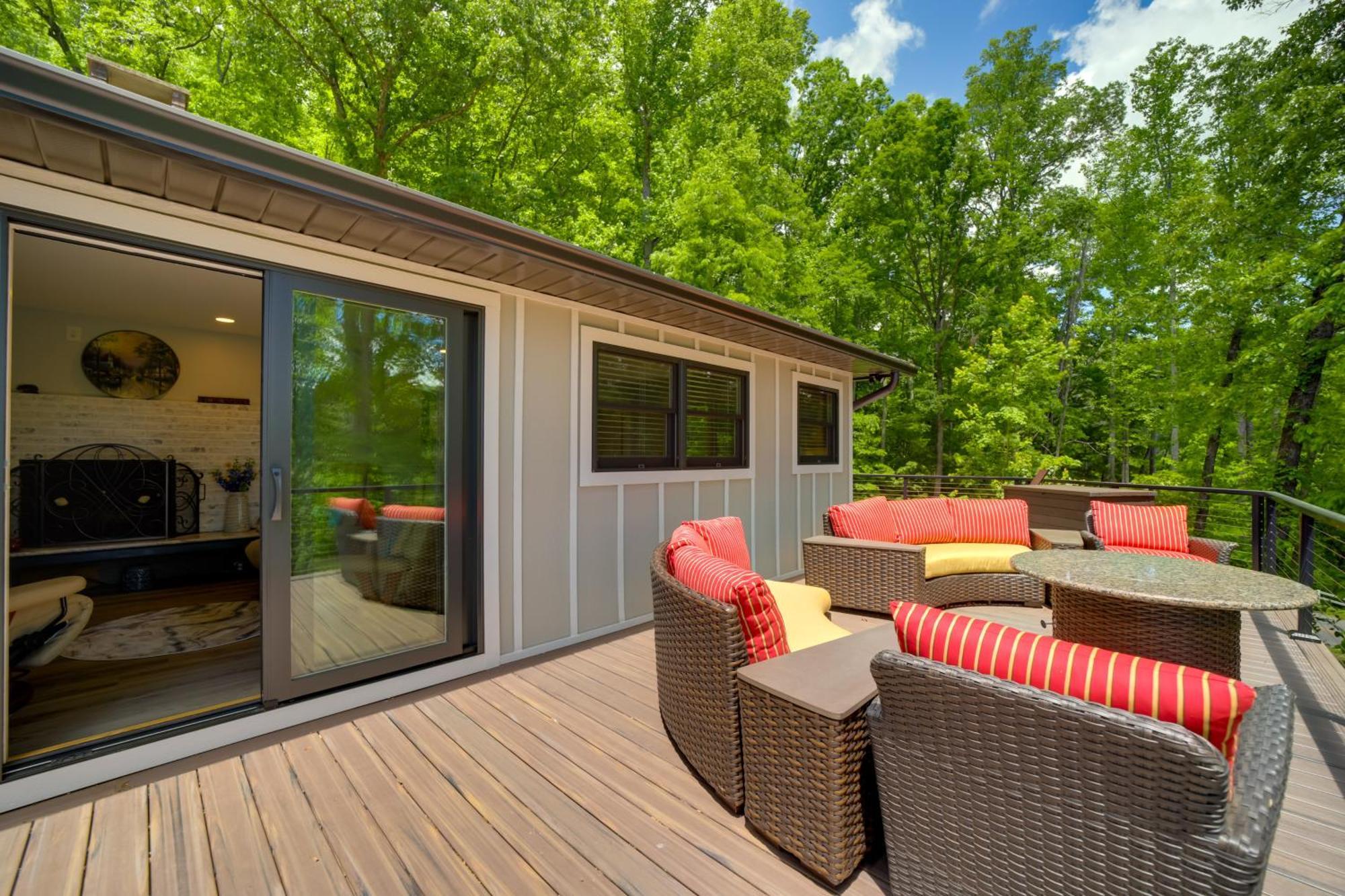 Villa Remote Smoky Mtn Escape With Views And Trail Access! Cullowhee Exterior foto