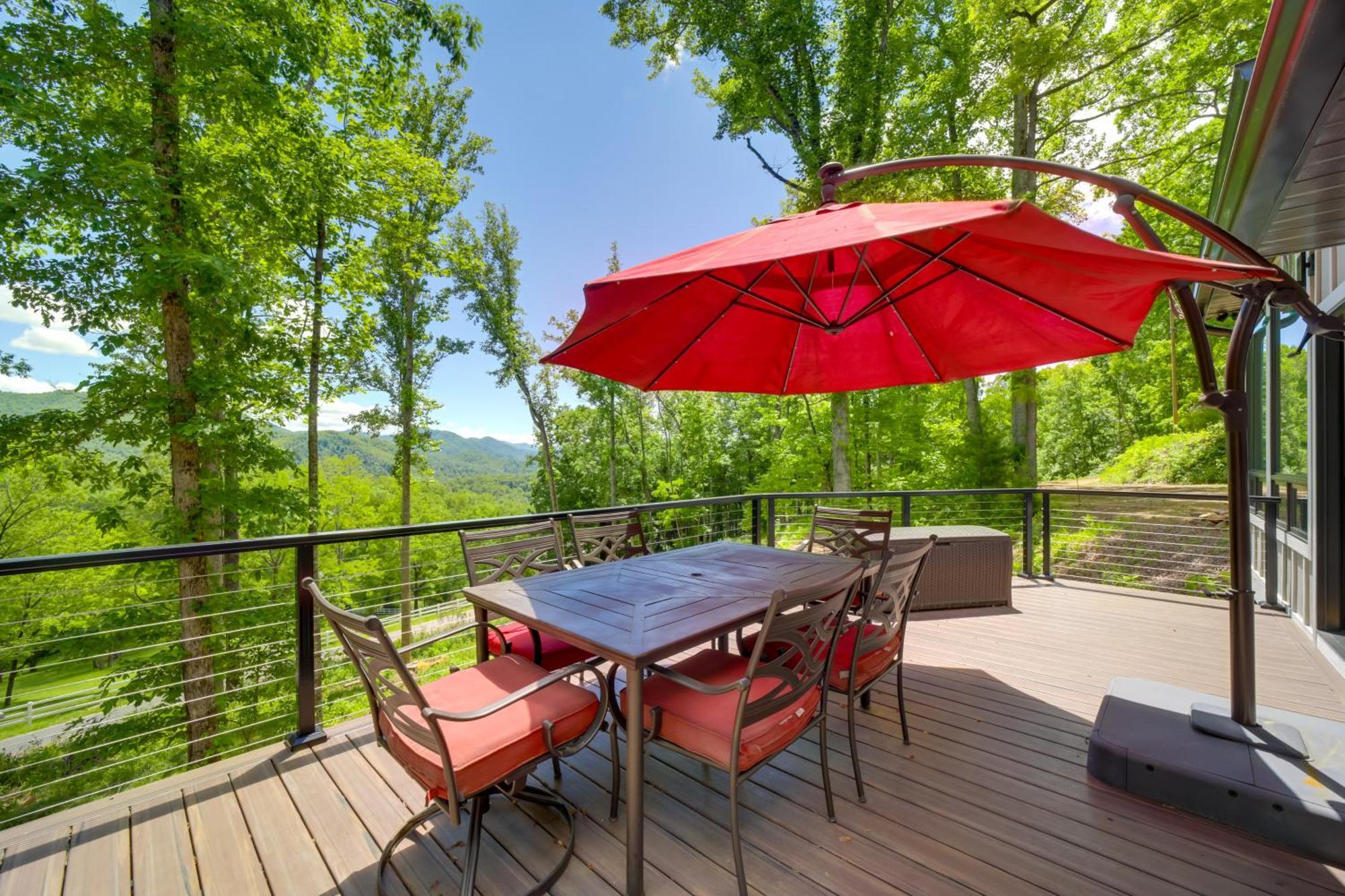 Villa Remote Smoky Mtn Escape With Views And Trail Access! Cullowhee Exterior foto
