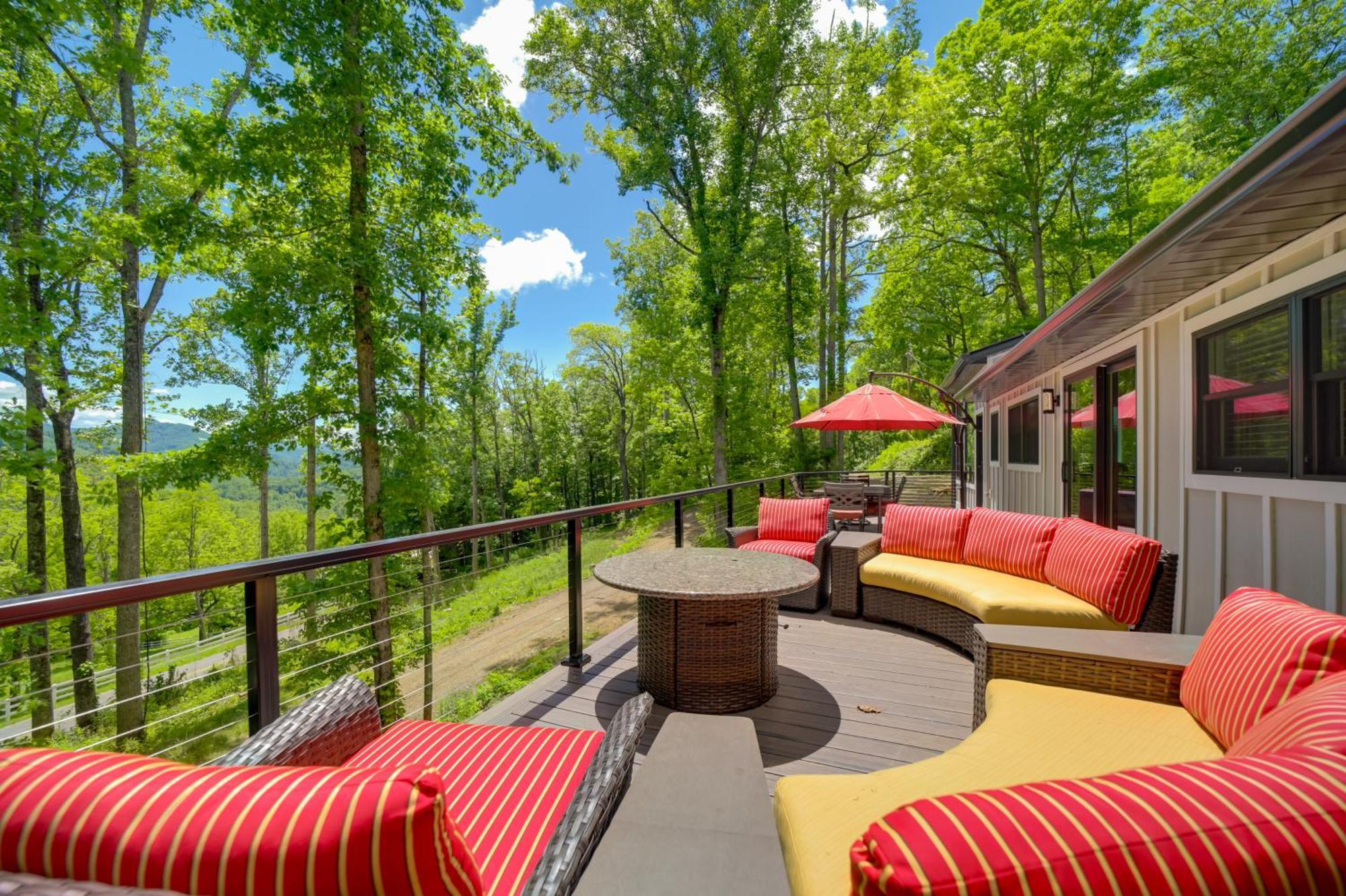 Villa Remote Smoky Mtn Escape With Views And Trail Access! Cullowhee Exterior foto